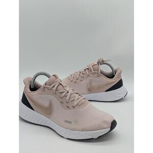 Women's Size 9 Nike Revolution 6 Next Nature Running Shoes Pink White BQ3207-600